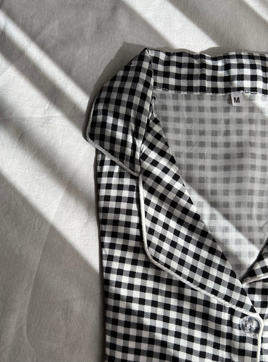 Chessboard Sleepwear Set