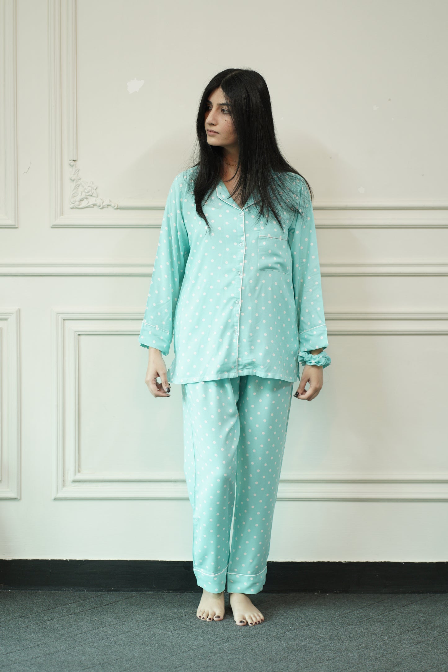 Aqua Sleepwear Set