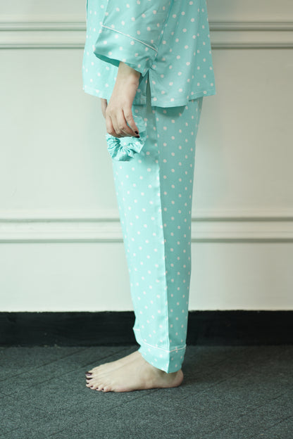 Aqua Sleepwear Set