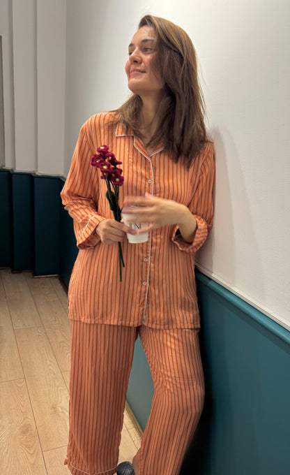 Tangerine Sleepwear Set