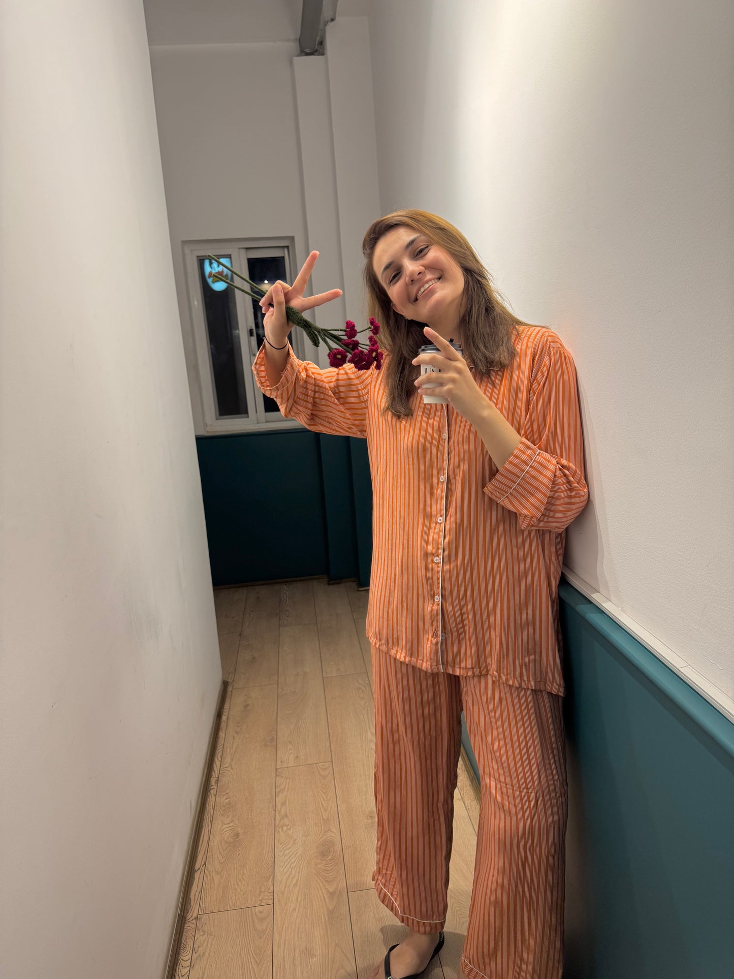 Tangerine Sleepwear Set